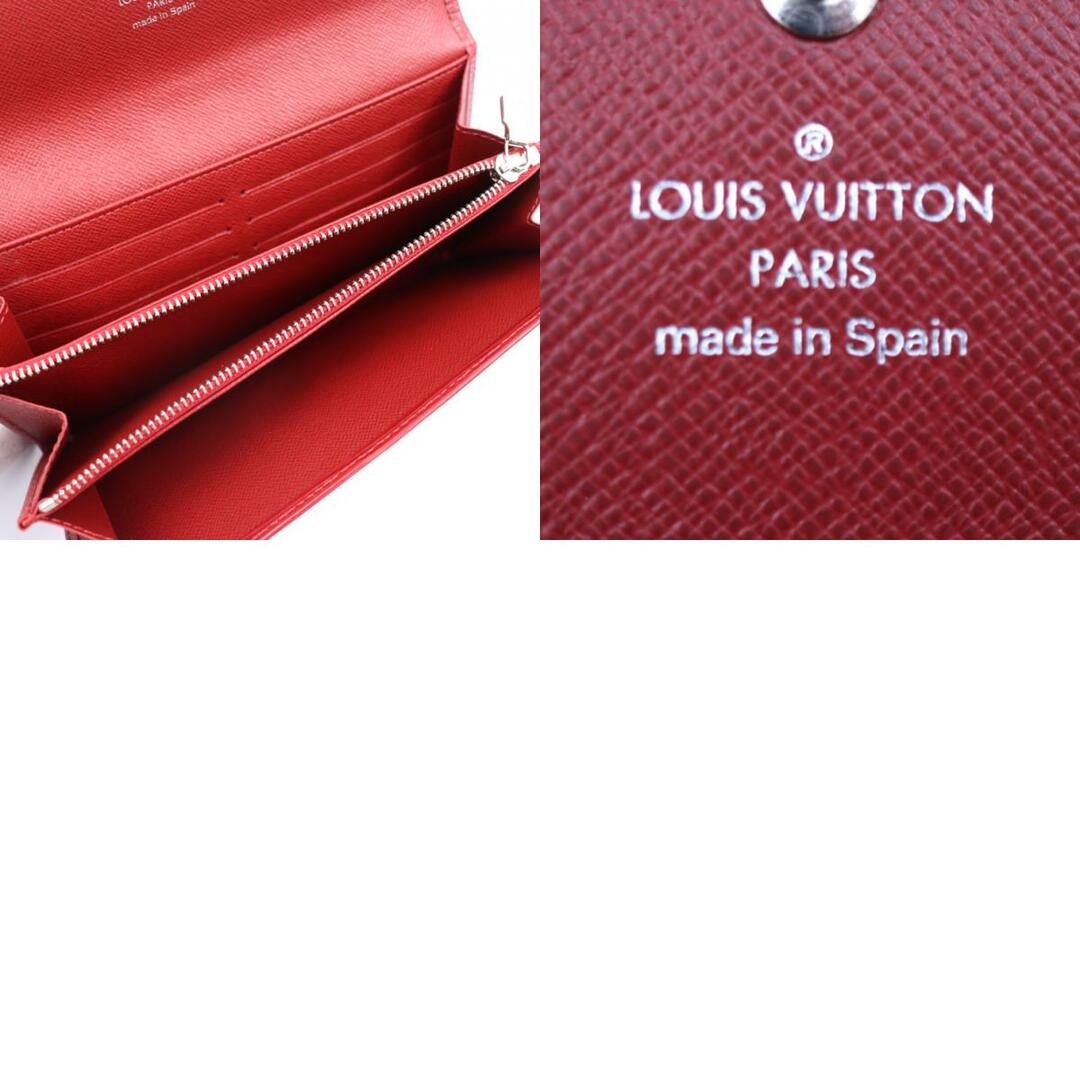 LOUIS VUITTON(ルイヴィトン)のLOUIS VUITTON ルイ ヴィトン  ポルトフォイユ サラ 長財布 M6374M エピレザー   ルビー シルバー金具  二つ折り財布 ビトン 【本物保証】 レディースのファッション小物(財布)の商品写真