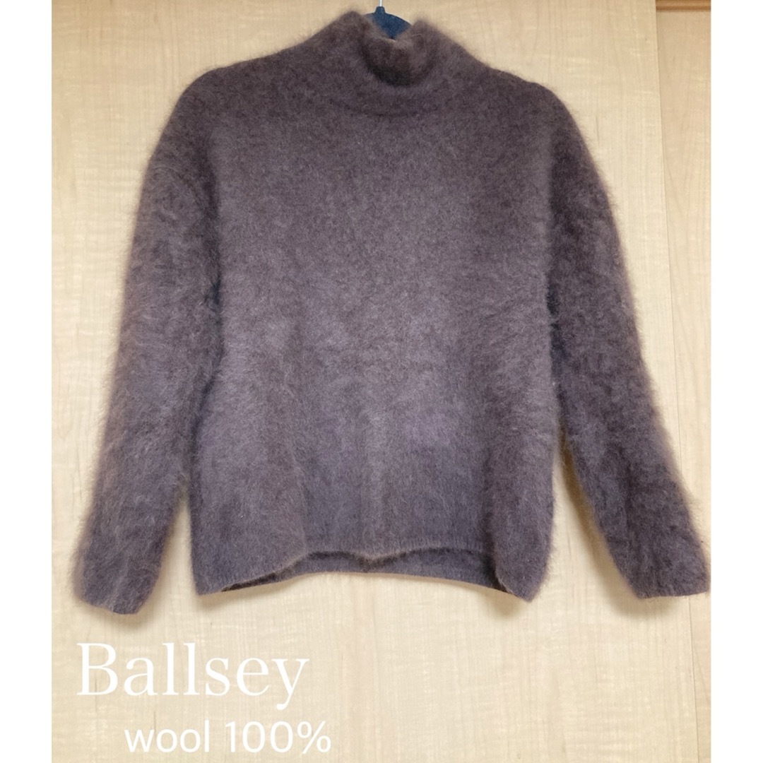 Ballsey(ボールジィ)のBALLSEY フラッフィーヤーンタートルネックプルオーバー S ボールジー レディースのトップス(ニット/セーター)の商品写真