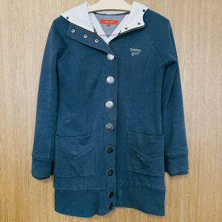 トミーガール(tommy girl)のトミーガール tommy girl ロングコート スウェット ダブルジップ(その他)