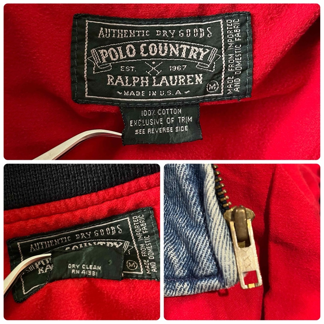 RRL(ダブルアールエル)のPOLO COUNTRY ポロカントリー デニムジャケット ブルゾン RRL メンズのジャケット/アウター(Gジャン/デニムジャケット)の商品写真