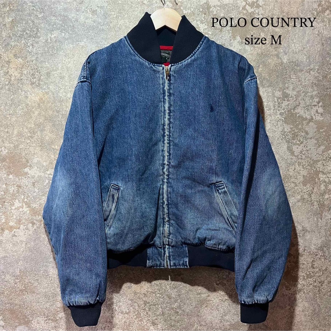 RRL(ダブルアールエル)のPOLO COUNTRY ポロカントリー デニムジャケット ブルゾン RRL メンズのジャケット/アウター(Gジャン/デニムジャケット)の商品写真