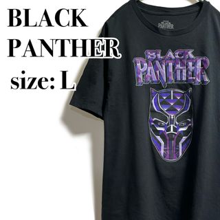 マーベル(MARVEL)のBLACKPANTHER ブラックパンサー MARVEL キャラT(Tシャツ/カットソー(半袖/袖なし))