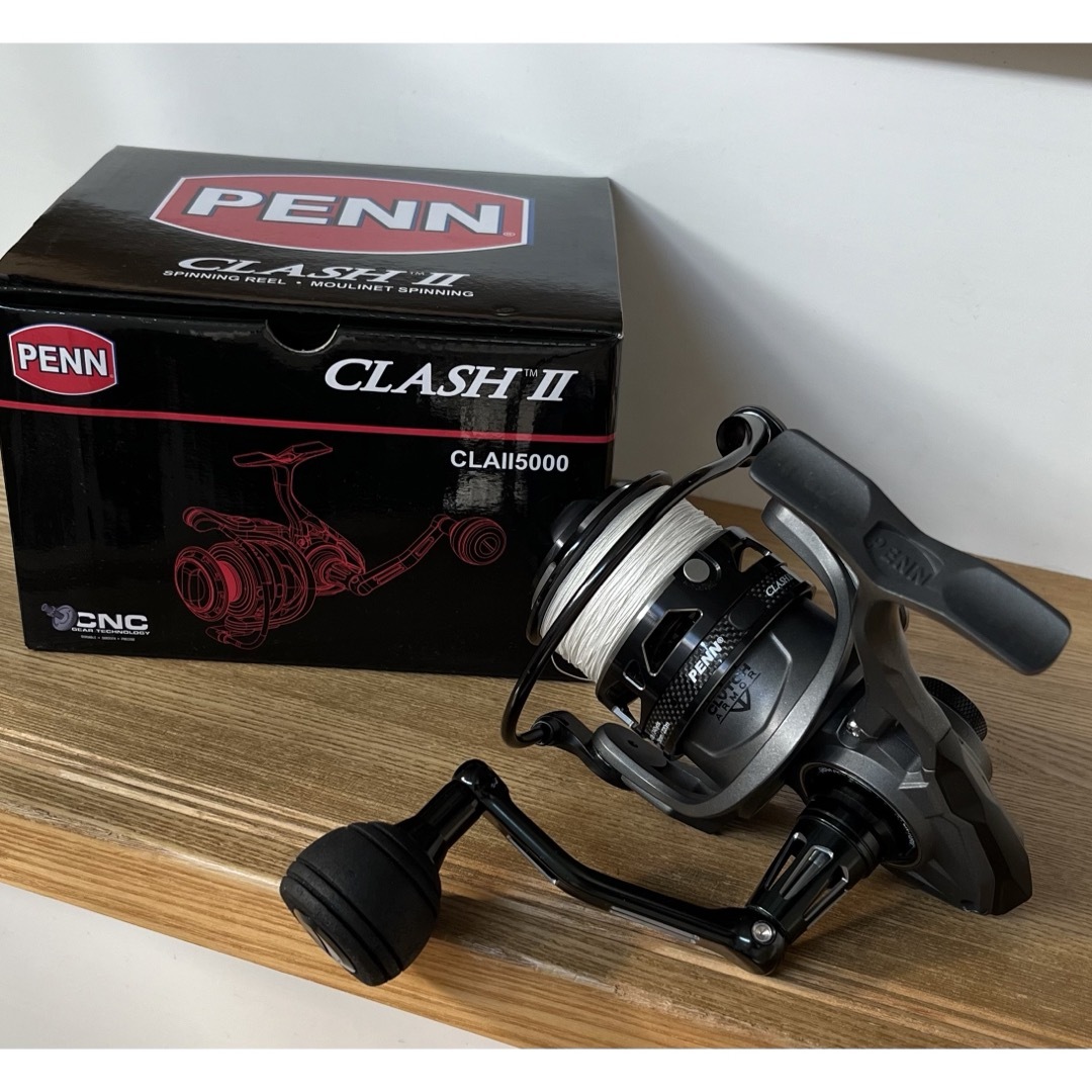 激レア PENN Clash Ⅱ 5000 ペン クラッシュ 2 スピニング スポーツ/アウトドアのフィッシング(リール)の商品写真