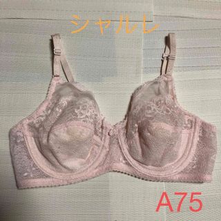 【最終価格】シャルレ　FA131 ブラジャー　ノンワイヤー　A75  ピンク(ブラ)