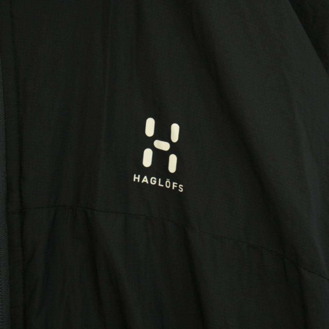 Haglofs(ホグロフス)のHAGLOFS BARRIER HOOD 中綿ジャケット ブルゾン L 黒 メンズのジャケット/アウター(ブルゾン)の商品写真