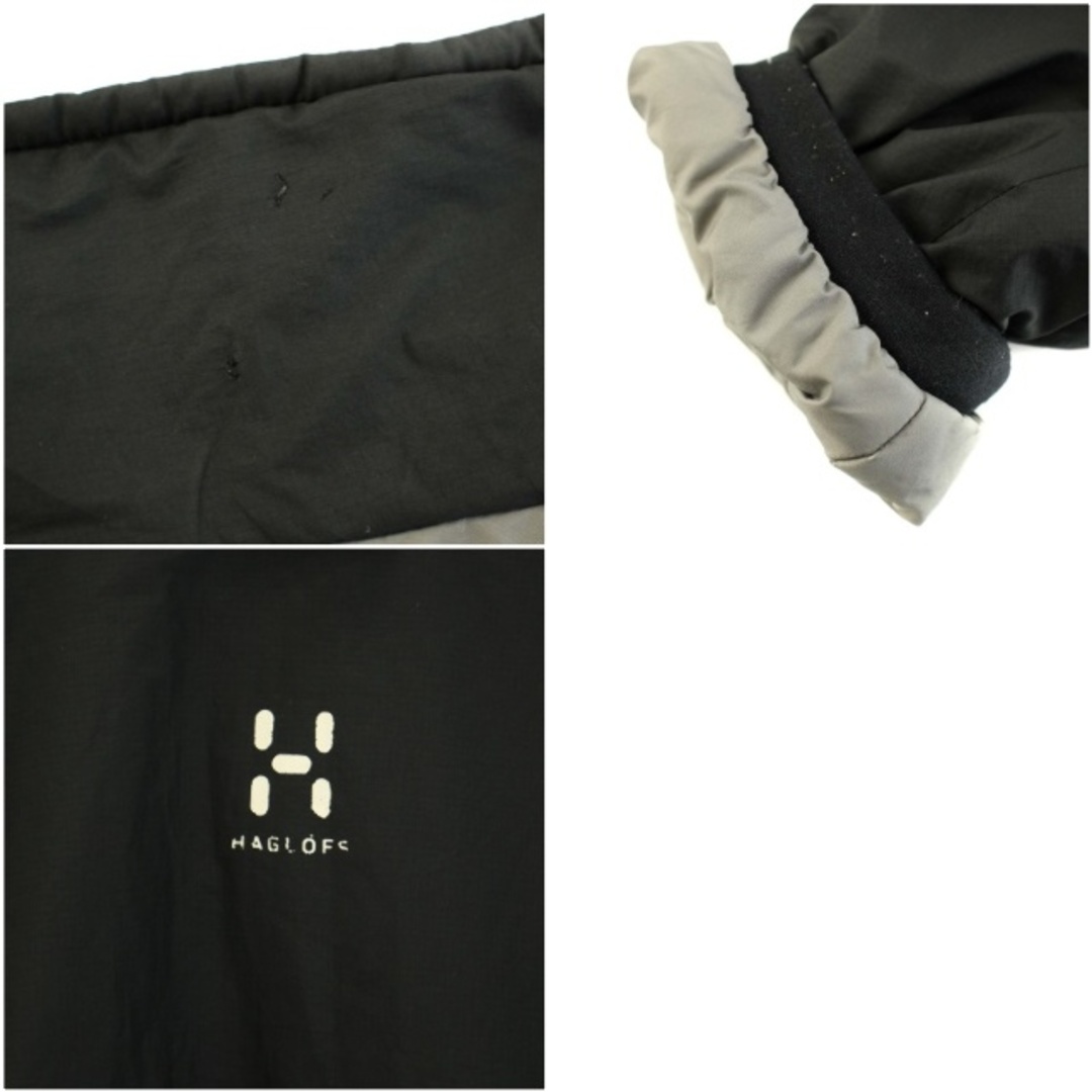 Haglofs(ホグロフス)のHAGLOFS BARRIER HOOD 中綿ジャケット ブルゾン L 黒 メンズのジャケット/アウター(ブルゾン)の商品写真