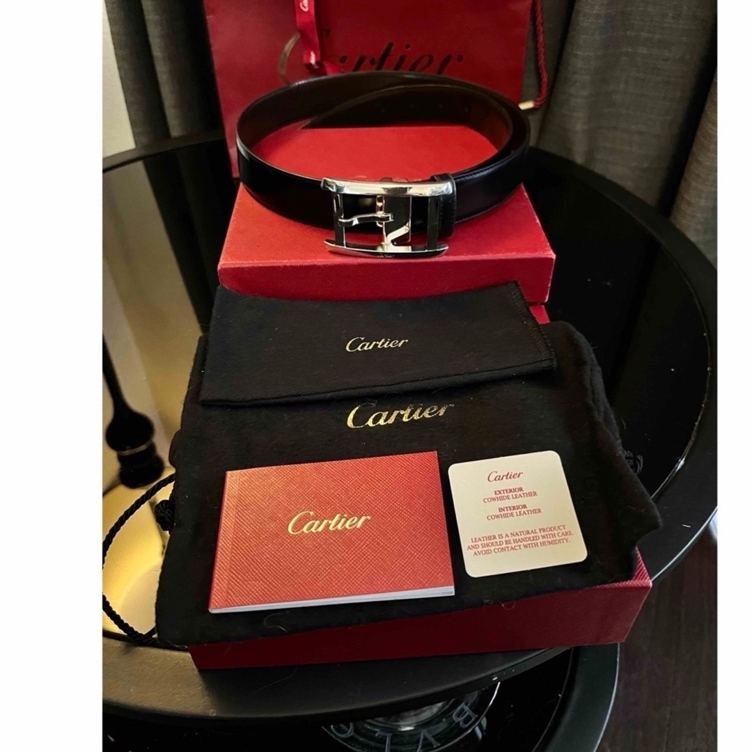 Cartier(カルティエ)のカルティエ　リバーシブル　ベルト　TANK DE CARTIERタンク 【専用】 メンズのファッション小物(ベルト)の商品写真