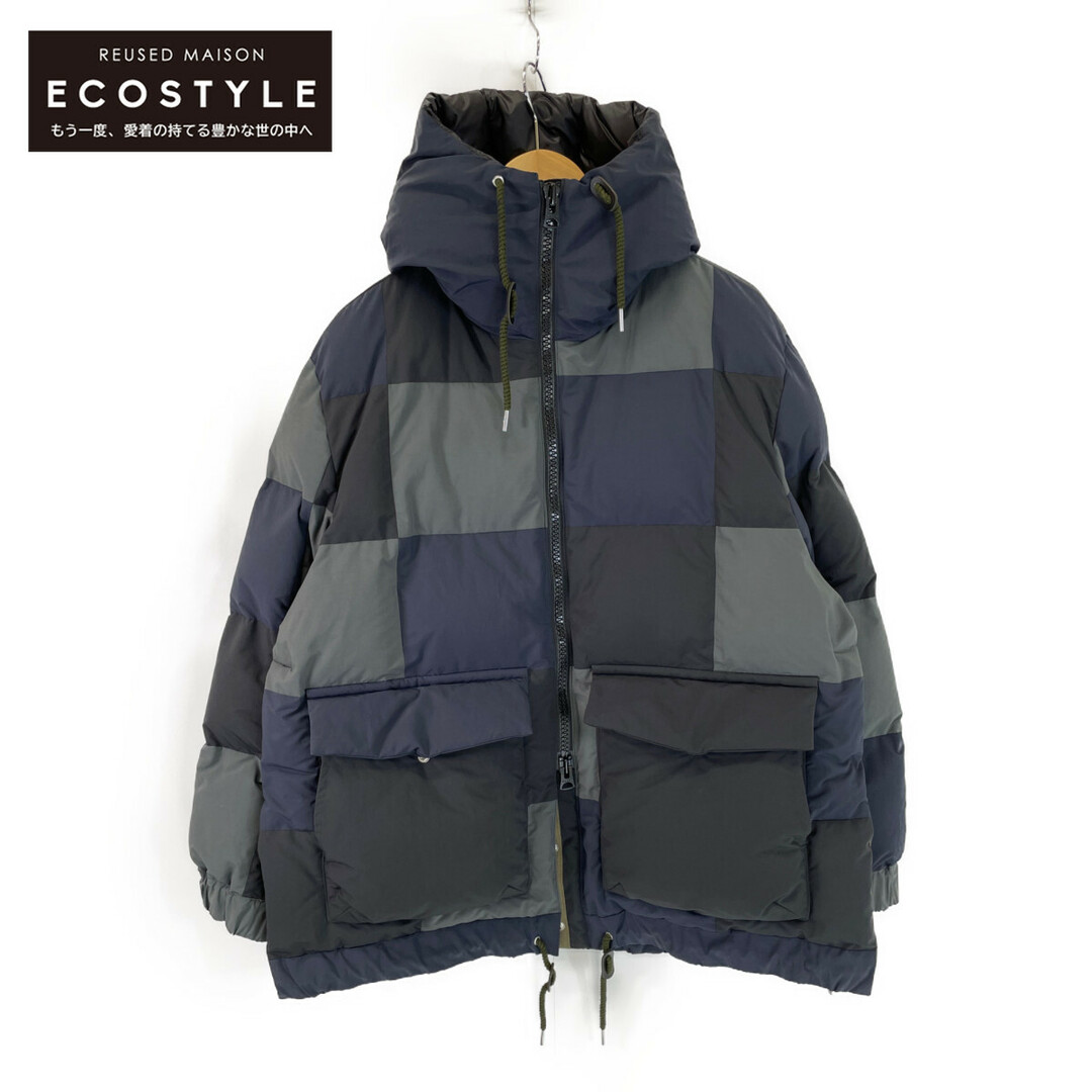 sacai(サカイ)のサカイ 【23年製】23-03217M Patchwork Padded Blouson パッチワーク パテッド ブルゾン/ 1 メンズのジャケット/アウター(その他)の商品写真