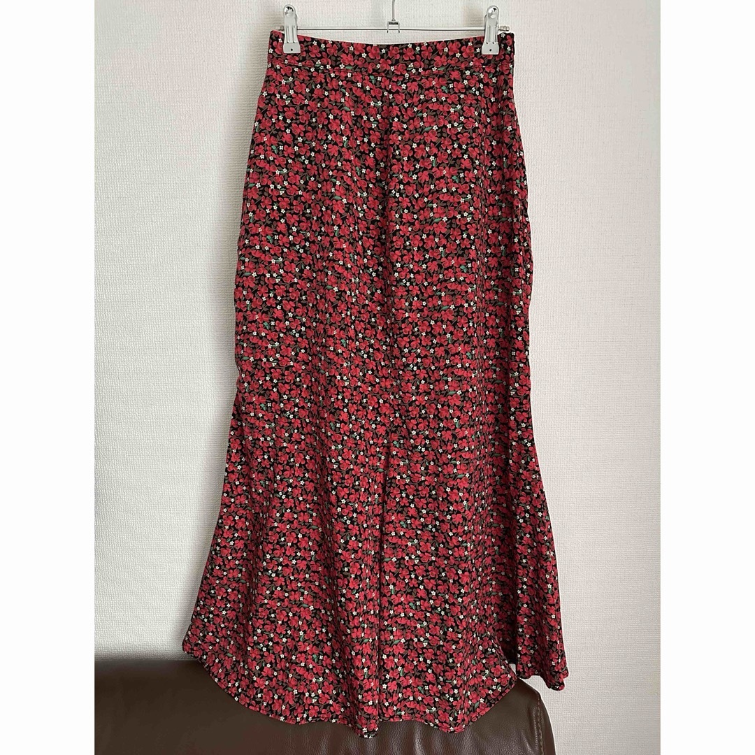 room306 CONTEMPORARY(ルームサンマルロクコンテンポラリー)のSALE room 306 Pattern Hem Flare Skirt  レディースのスカート(ロングスカート)の商品写真