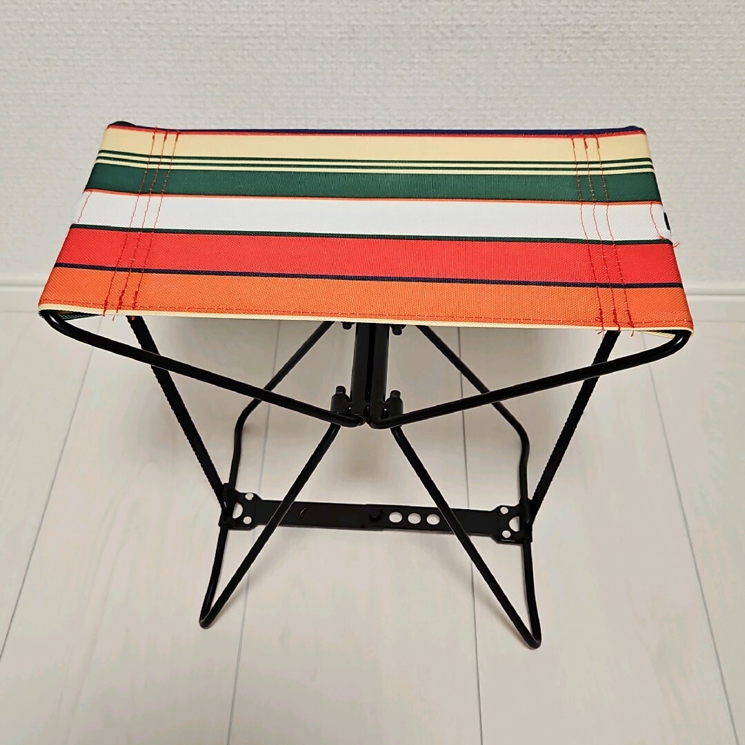 携帯用 折りたたみ 椅子 コンパクト スポーツ/アウトドアのアウトドア(テーブル/チェア)の商品写真