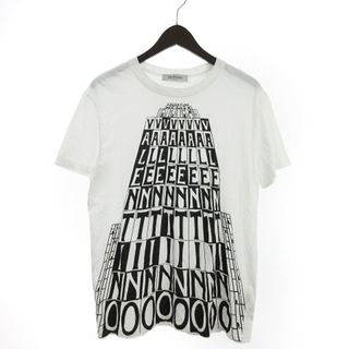 ヴァレンティノ(VALENTINO)のヴァレンティノ ヴァレンチノ Tシャツ カットソー 半袖 クルーネック 白 XS(Tシャツ/カットソー(半袖/袖なし))