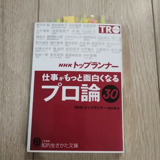 NHK(エヌエイチケー)「トップランナー」仕事がもっと面白くなる「プロ論」30(その他)