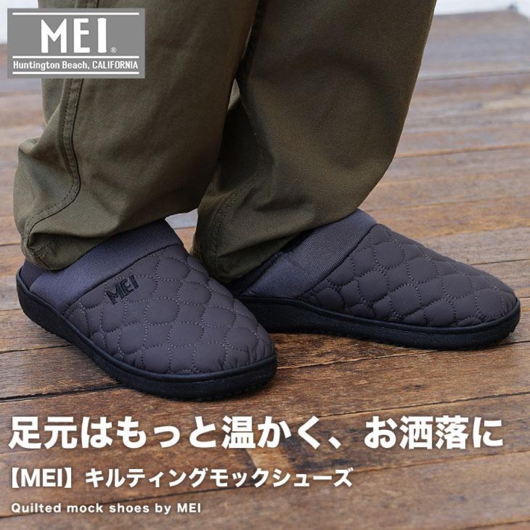 MEI(メイ)のMEI スリッポン モックシューズ キルティング メンズの靴/シューズ(スリッポン/モカシン)の商品写真
