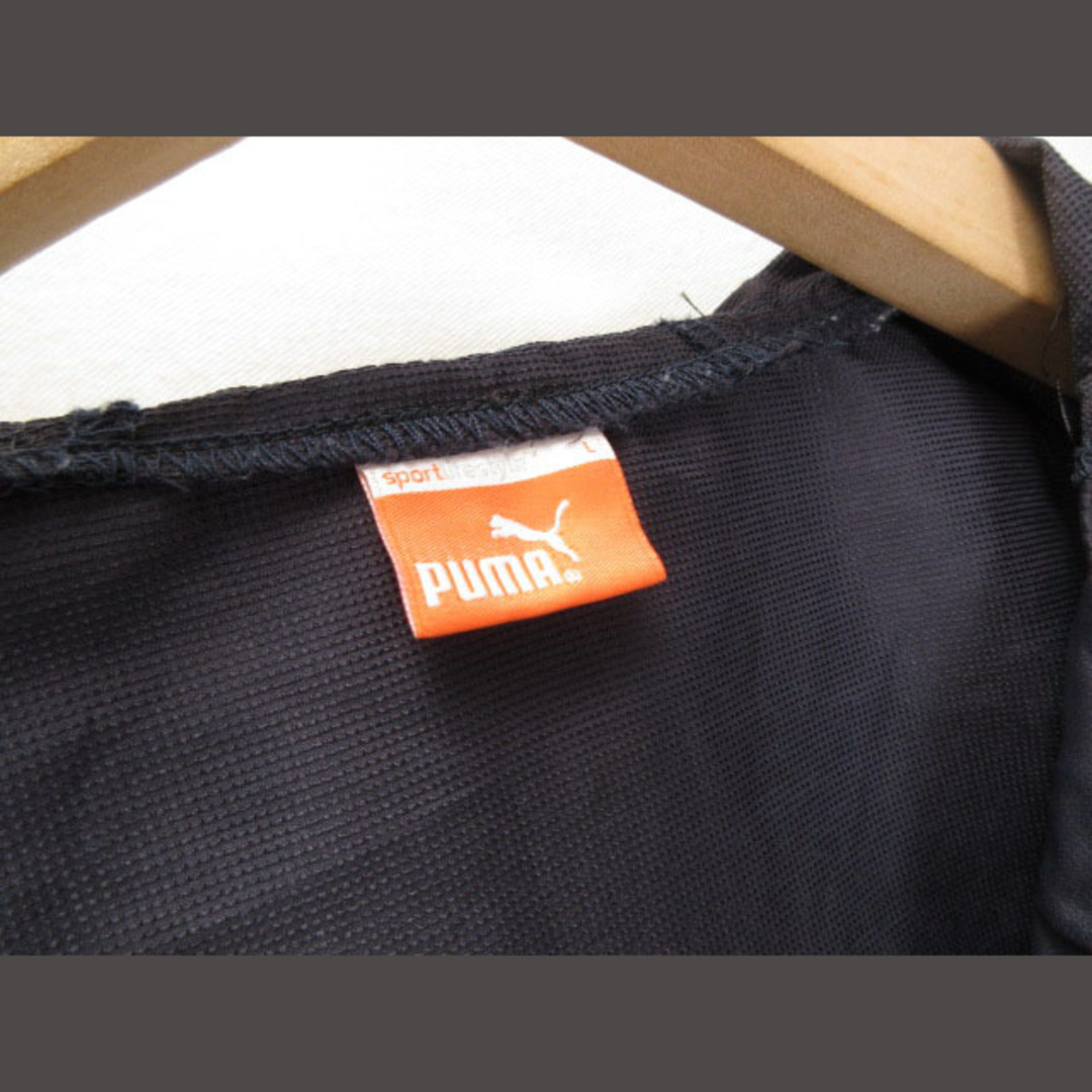 PUMA(プーマ)のプーマ PUMA ウーブンジャケット トレーニング L 紺 ネイビー レディースのジャケット/アウター(ブルゾン)の商品写真
