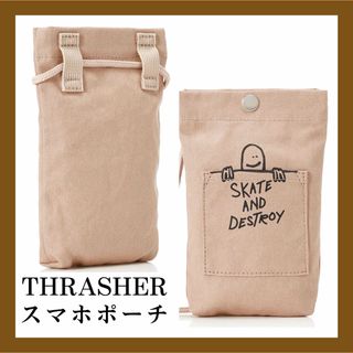 スラッシャー THRASHER スマホポーチ スマホショルダー 新品未開封