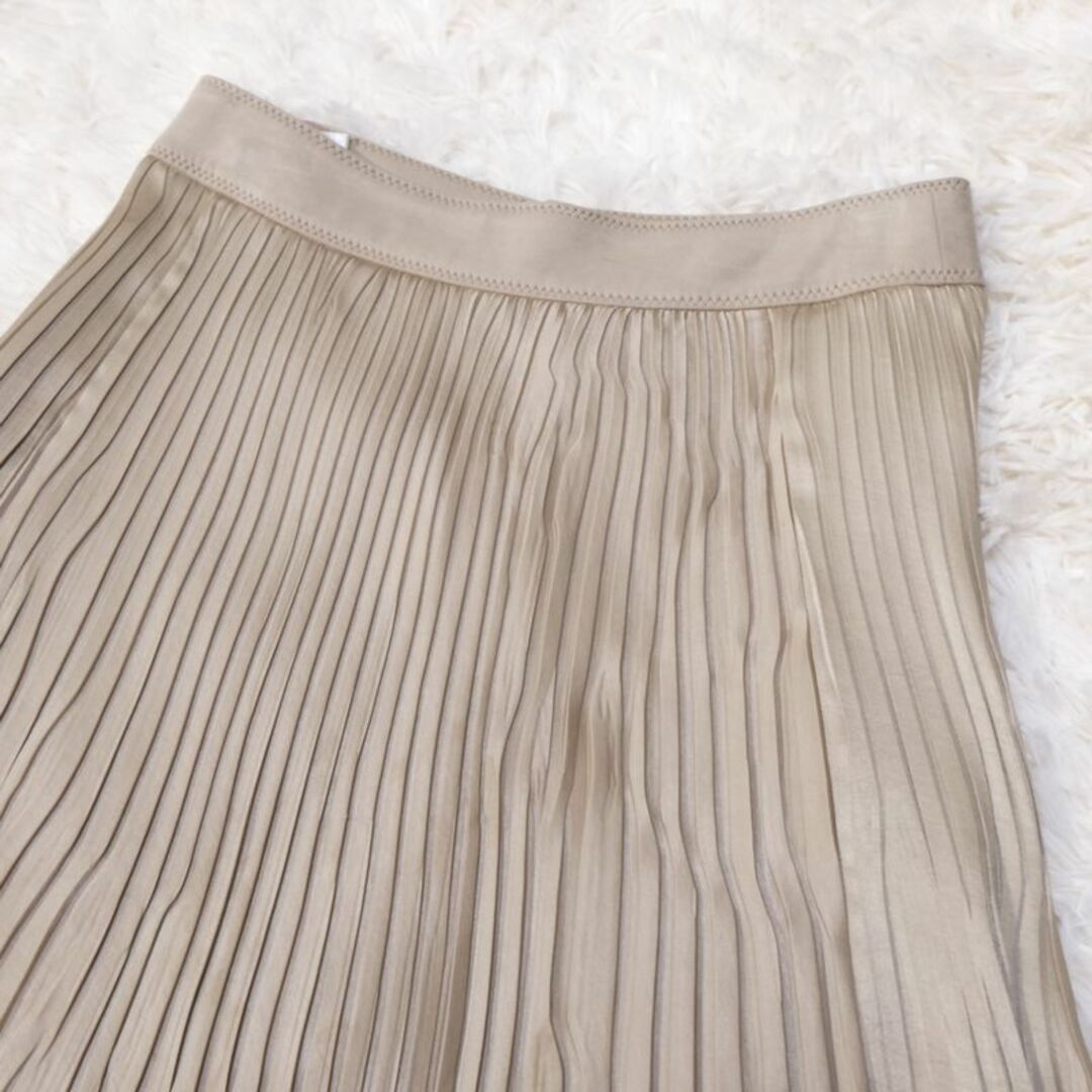 ANAYI(アナイ)のANAYI レディース スカート ひざ丈 フレア プリーツ 日本製 M レディースのスカート(ひざ丈スカート)の商品写真
