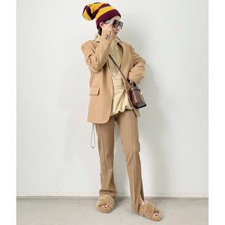 アパルトモンドゥーズィエムクラス(L'Appartement DEUXIEME CLASSE)のL'Appartement  新品未使用　SIDE ZIP パンツ34(カジュアルパンツ)