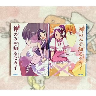 小説　神のみぞ知るセカイ　有沢まみず　小学館　ガガガ文庫　ラノベ　2冊セット(文学/小説)