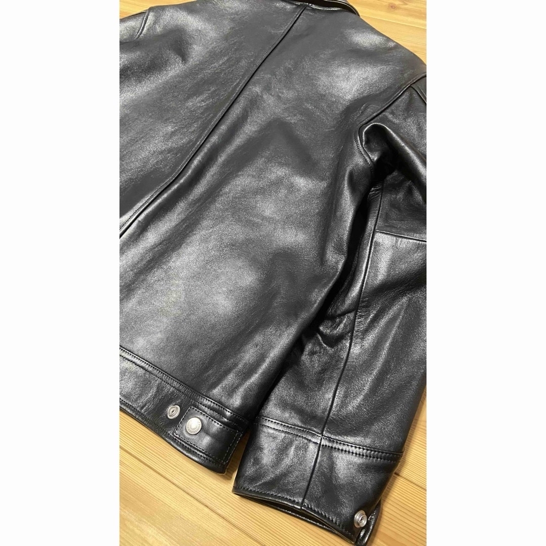 schott(ショット)のSchott LEATHER TRACKER JACKET/トラッカージャケット メンズのジャケット/アウター(レザージャケット)の商品写真