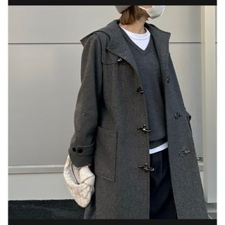 アパルトモンドゥーズィエムクラス(L'Appartement DEUXIEME CLASSE)の新品未使用　ok.soon fireman duffle coat(gray)(ダッフルコート)