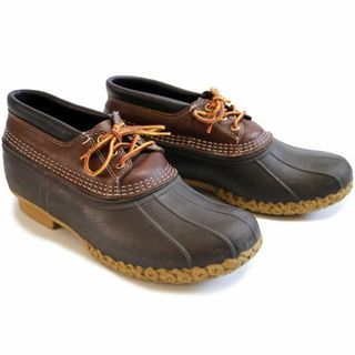 エルエルビーン(L.L.Bean)のL.L.Bean 3ホール ビーンブーツ ガムシューズ ブラウン★オールド アウトドア キャンプ レインシューズ レザー ビッグサイズ 29cm 30cm(ブーツ)