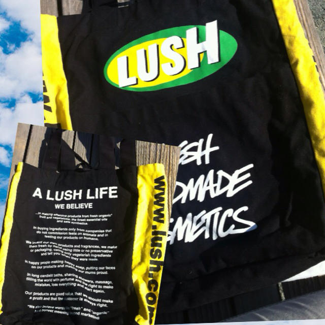 LUSH(ラッシュ)の珍！ラッシュ  エコバック レディースのバッグ(エコバッグ)の商品写真