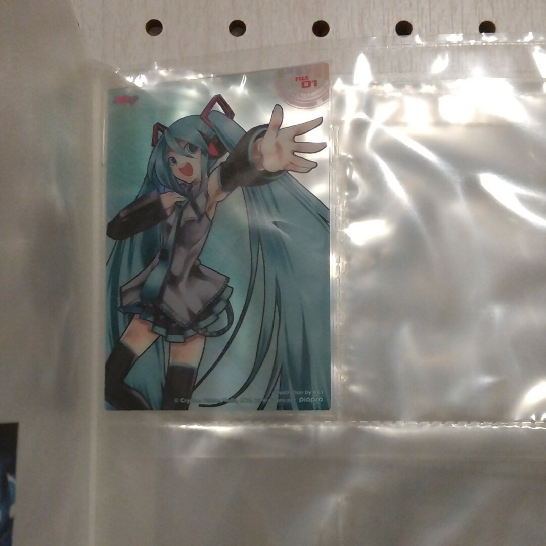 BANPRESTO(バンプレスト)の初音ミク　クリアカードフォルダー エンタメ/ホビーのアニメグッズ(その他)の商品写真