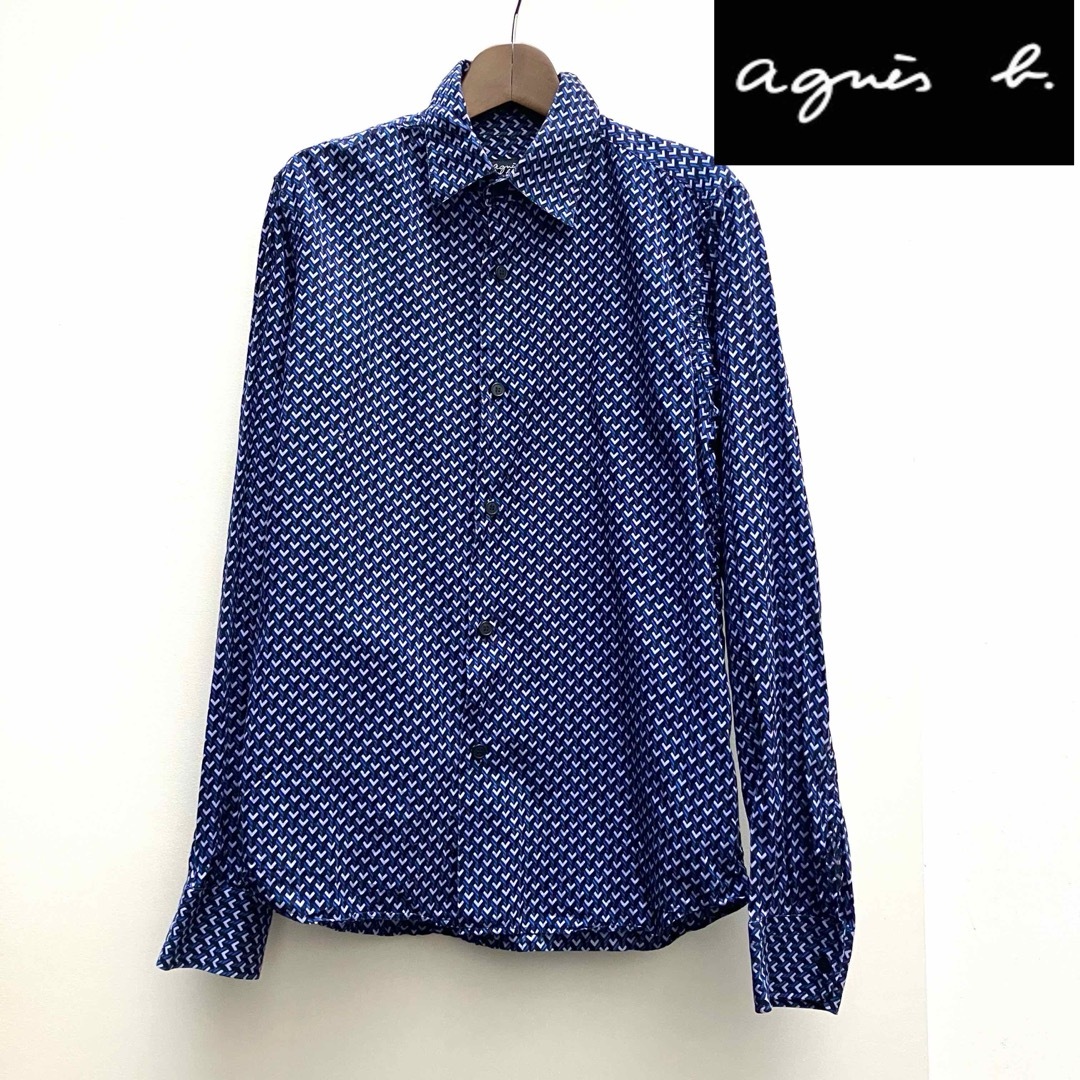 agnes b.(アニエスベー)のアニエスベー  メンズ 長袖  シャツ 長袖シャツ カジュアル コットン  メンズのトップス(シャツ)の商品写真