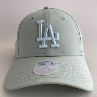 ニューエラー(NEW ERA)の【新品】ニューエラ MLB LA ドジャース ライトグリーン（レディース）(キャップ)