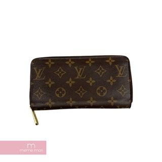 ルイヴィトン(LOUIS VUITTON)のLOUIS VUITTON ルイヴィトン モノグラムジッピーオーガナイザー ウォレット ラウンドジップ 長財布 ラウンドファスナー ブラウン 【240217】【中古-B】(折り財布)