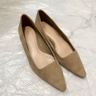 ザラ(ZARA)のZARAウッドヒール パンプス(ハイヒール/パンプス)