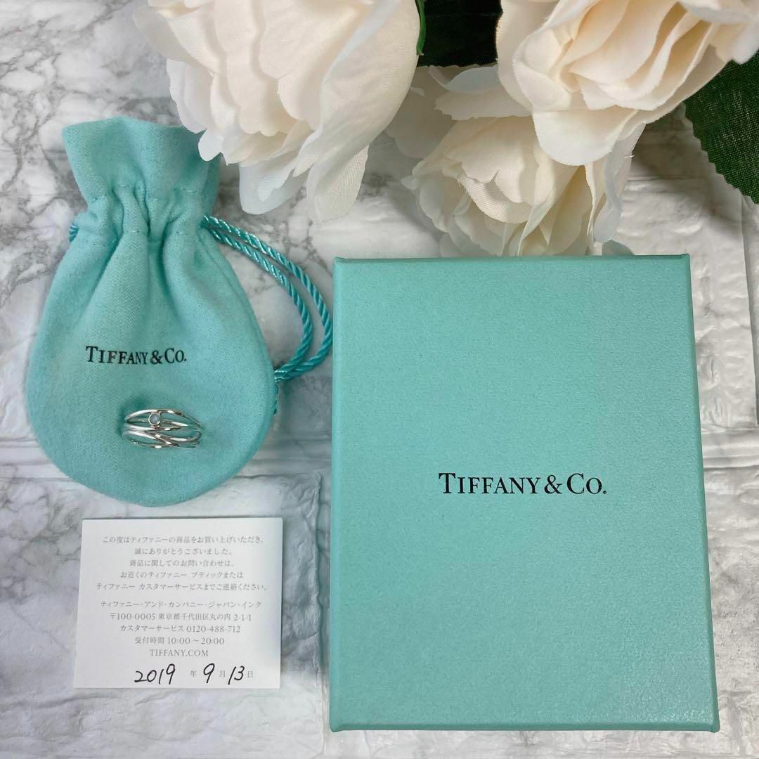 Tiffany & Co.(ティファニー)の【13号】ティファニー 925 ウェーブ 3ロウ リング レディースのアクセサリー(リング(指輪))の商品写真