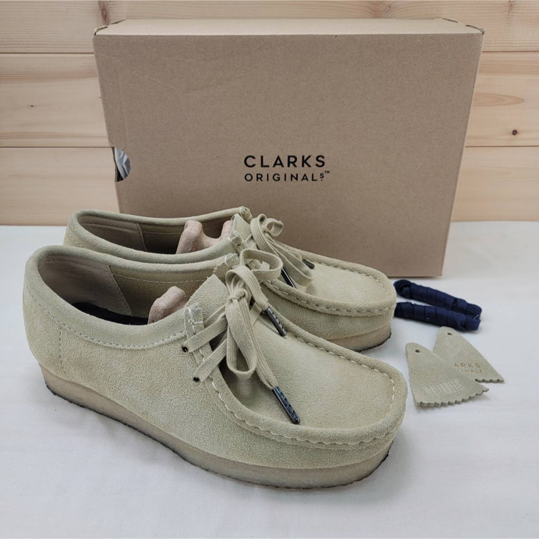 Clarks - クラークス ワラビー ウィメンズ ベージュスエード UK4.5