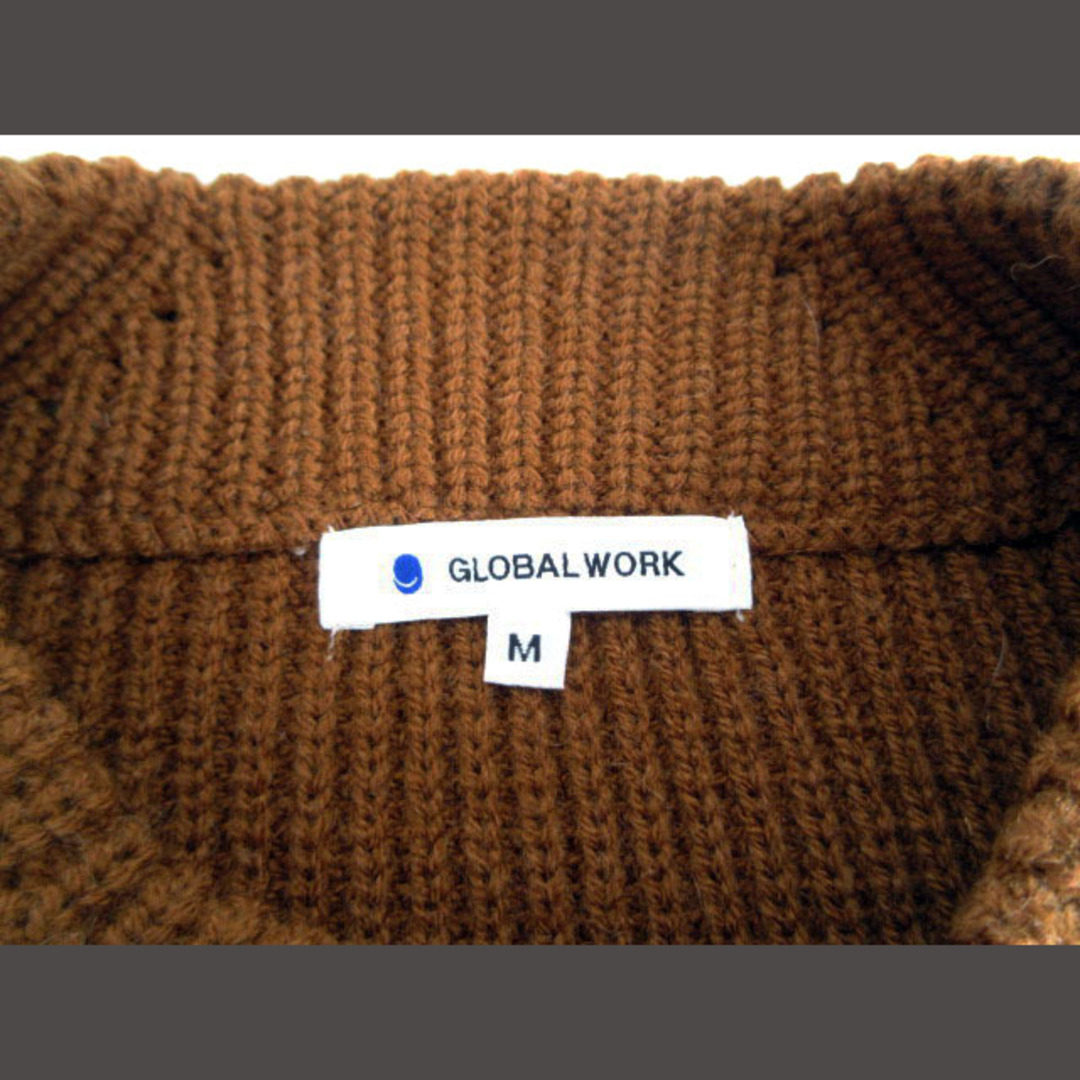 GLOBAL WORK(グローバルワーク)のグローバルワーク GLOBAL WORK セーター ニット 畦編み ボトルネック レディースのトップス(ニット/セーター)の商品写真