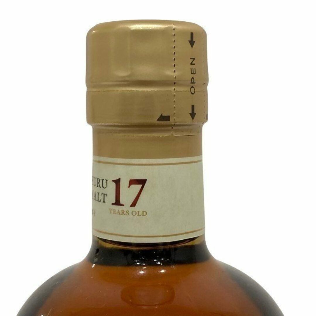 ニッカウヰスキー(ニッカウイスキー)のNIKKA WHISKY ニッカ 竹鶴 17年 ピュアモルト TAKETSURU PURE MALT 700ml 43% 国産ウイスキー 【未開栓】 12402K219 食品/飲料/酒の酒(ウイスキー)の商品写真