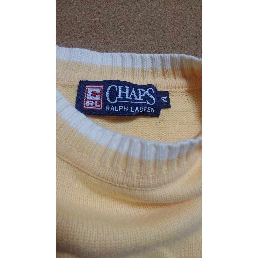 CHAPS(チャップス)のチャプス　CHAPS　コットンニット メンズのトップス(ニット/セーター)の商品写真