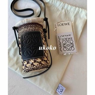 ロエベ(LOEWE)のLOEWE ロエベ  シリンダーポケット　未使用(かごバッグ/ストローバッグ)