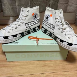 オフホワイト(OFF-WHITE)のoff-white×converseチャックテイラー　29.5cm 日本未発売(スニーカー)