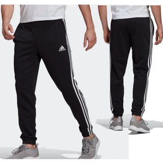 adidas エッセンシャルズ メンズ 3ストライプス スエットパンツ　Lサイズ(ウェア)