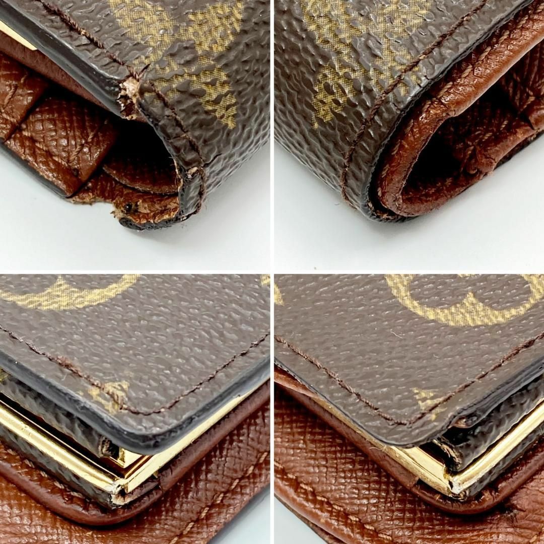 LOUIS VUITTON(ルイヴィトン)のルイヴィトン　ポルトモネビエ　ヴィエノワ　折り財布　がま口財布　a-560 レディースのファッション小物(財布)の商品写真