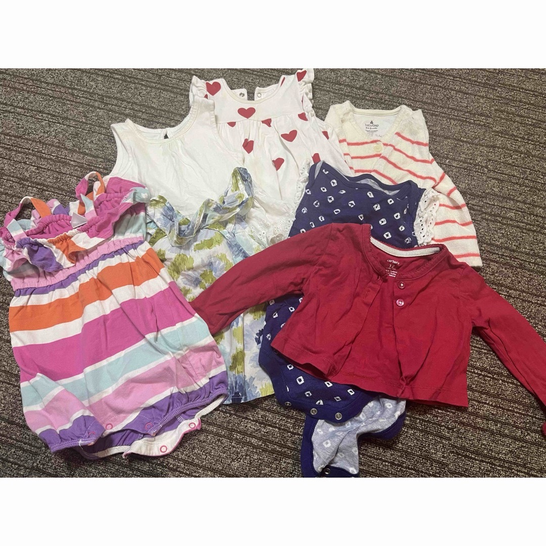 babyGAP(ベビーギャップ)の子供服まとめ売り  キッズ/ベビー/マタニティのキッズ服女の子用(90cm~)(Tシャツ/カットソー)の商品写真