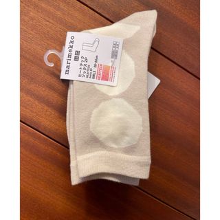 ユニクロ(UNIQLO)のユニクロ マリメッコ キッズ ヒートテックソックス 2Ｐ 20～24cm(靴下/タイツ)