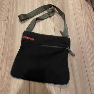 PRADA - 【美品】PRADA プラダ 2VH113 サフィアーノレザー 三角 