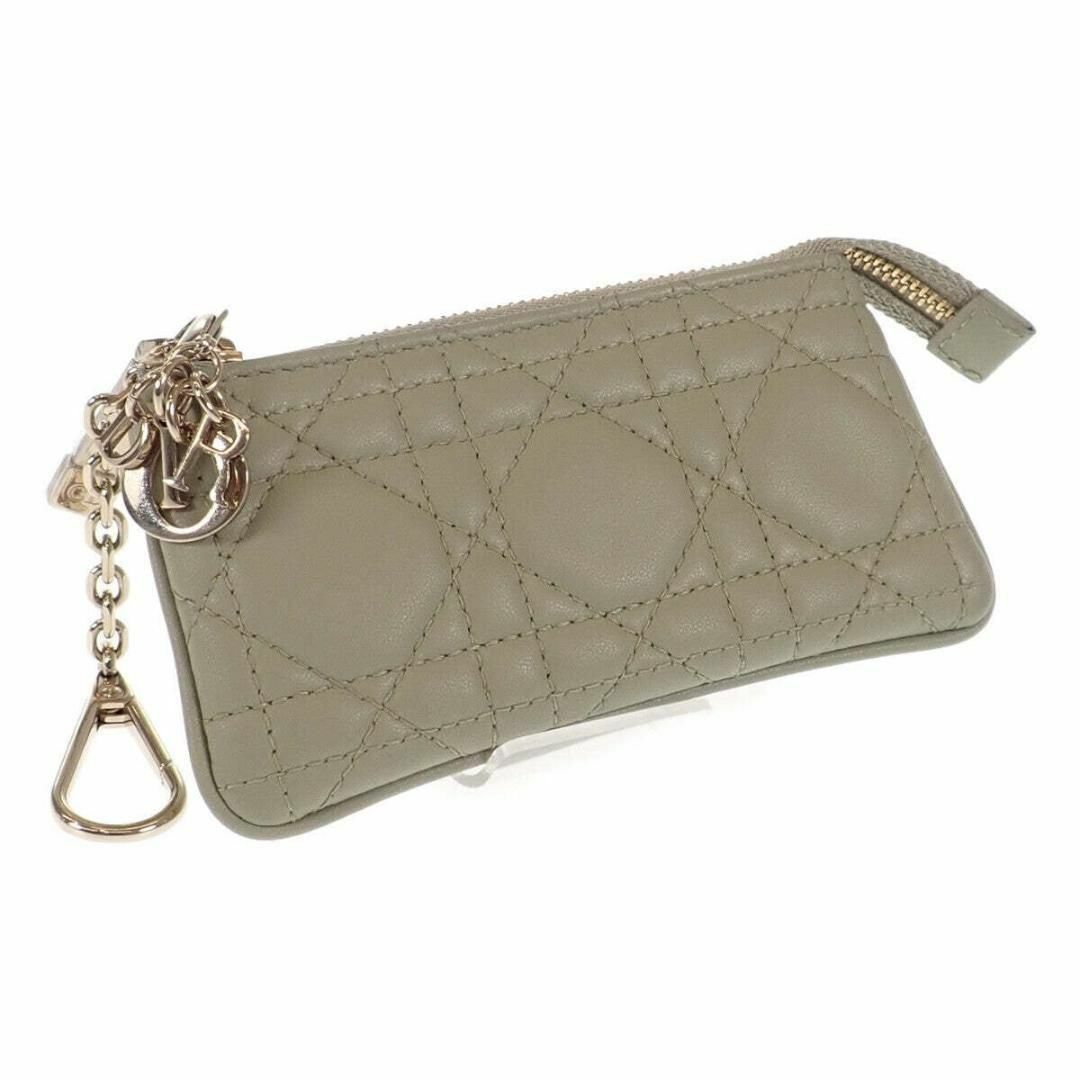 Christian Dior(クリスチャンディオール)のクリスチャン ディオール 　コインケース 　キーケース　セージグリーン　箱・保存 レディースのファッション小物(財布)の商品写真