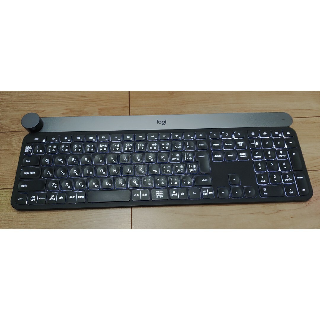 ロジクール Logicool CRAFT KX1000s ワイヤレスキーボード - PC周辺機器 ロジクール Logicool CRAFT KX1000s ワイヤレスキーボード - PC周辺機器