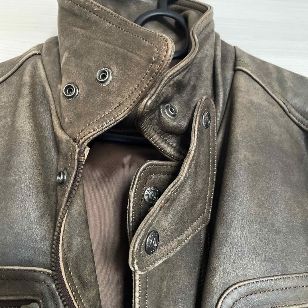 【美品】B'S LEATHER BIKERS/ビーズレザーバイクス  メンズのジャケット/アウター(レザージャケット)の商品写真