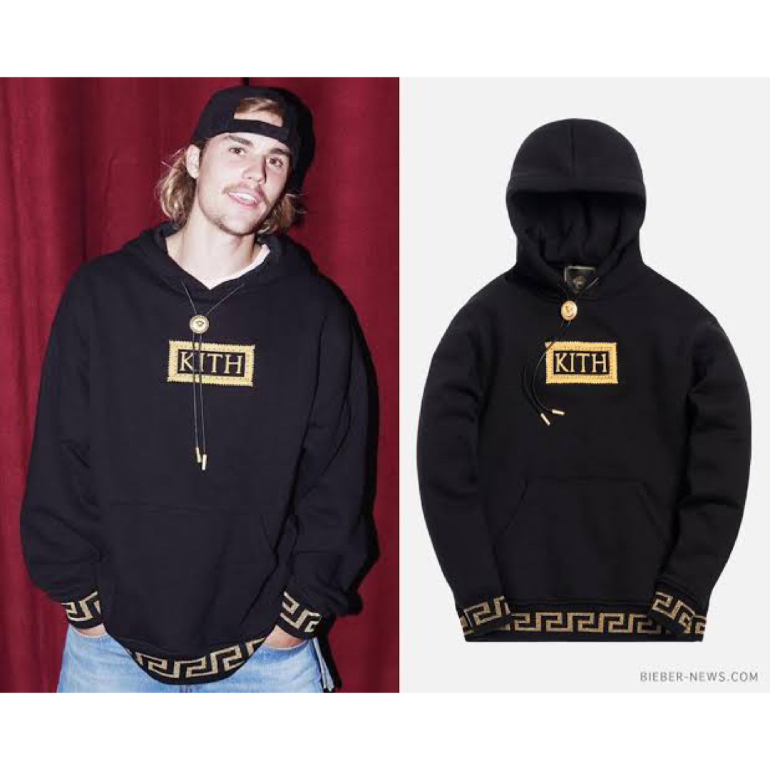 KITH - Kith Versace box logo hoodieの通販 by イッヂ|キス KITH - Kith Versace box logo hoodieの通販 by イッヂ|キス