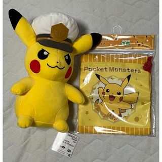 ポケモン(ポケモン)のポケットモンスター　ぬいぐるみと巾着　ポケモン(キャラクターグッズ)