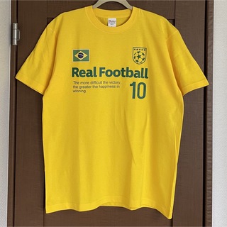 Tシャツ Lサイズ ブラジル サッカー フットボール バレーボール ティシャツ(Tシャツ/カットソー(半袖/袖なし))