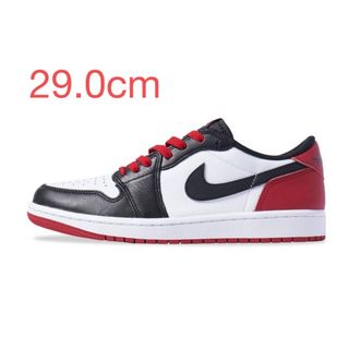 ジョーダン(Jordan Brand（NIKE）)のNIKE AIR JORDAN 1 RETRO LOW OG Black Toe(スニーカー)